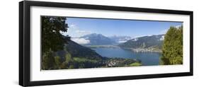 Lake Zell Am See, Pinzgau, Salzkammergut, Austria, Europe-Doug Pearson-Framed Photographic Print