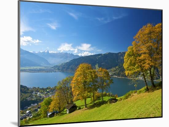 Lake Zeller See , Thumersbach, Pinzgau in Salzburger Land, Austria-Katja Kreder-Mounted Photographic Print