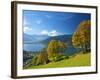 Lake Zeller See , Thumersbach, Pinzgau in Salzburger Land, Austria-Katja Kreder-Framed Photographic Print