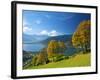 Lake Zeller See , Thumersbach, Pinzgau in Salzburger Land, Austria-Katja Kreder-Framed Photographic Print