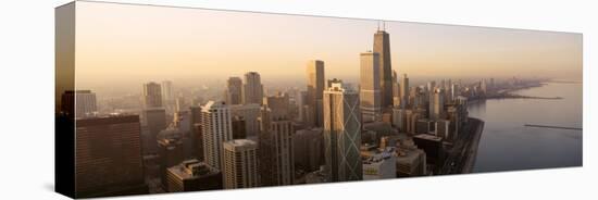 Lakefront Skyline, Chicago, USA-null-Stretched Canvas