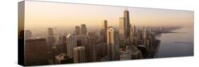 Lakefront Skyline, Chicago, USA-null-Stretched Canvas