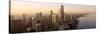 Lakefront Skyline, Chicago, USA-null-Stretched Canvas