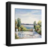 Lakefront View-David Weiss-Framed Art Print