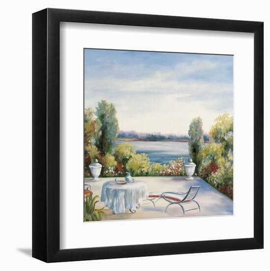 Lakefront View-David Weiss-Framed Art Print