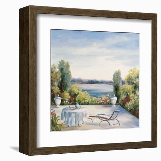 Lakefront View-David Weiss-Framed Art Print