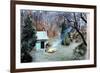 Lakeland Bonfire, 1996-John Cooke-Framed Giclee Print