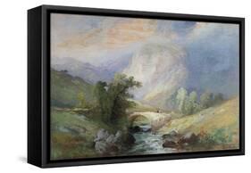 Lakeland Landscape-Edward Stott-Framed Stretched Canvas