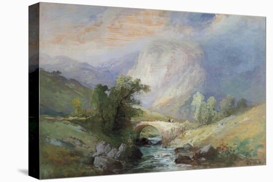 Lakeland Landscape-Edward Stott-Stretched Canvas