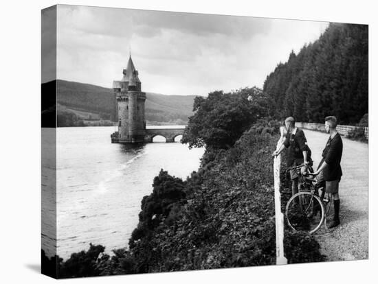 Laker Vyrnwy Tower-Fred Musto-Stretched Canvas