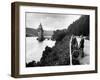 Laker Vyrnwy Tower-Fred Musto-Framed Photographic Print