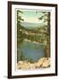 Lakes Near Lake Tahoe-null-Framed Art Print