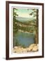 Lakes Near Lake Tahoe-null-Framed Art Print