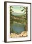 Lakes Near Lake Tahoe-null-Framed Art Print
