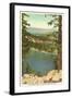 Lakes Near Lake Tahoe-null-Framed Art Print