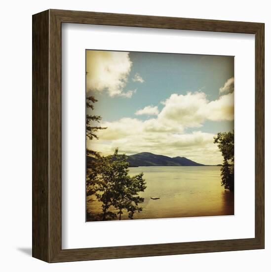 Lakescape Lake George-Gizara-Framed Art Print