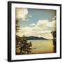 Lakescape Lake George-Gizara-Framed Art Print