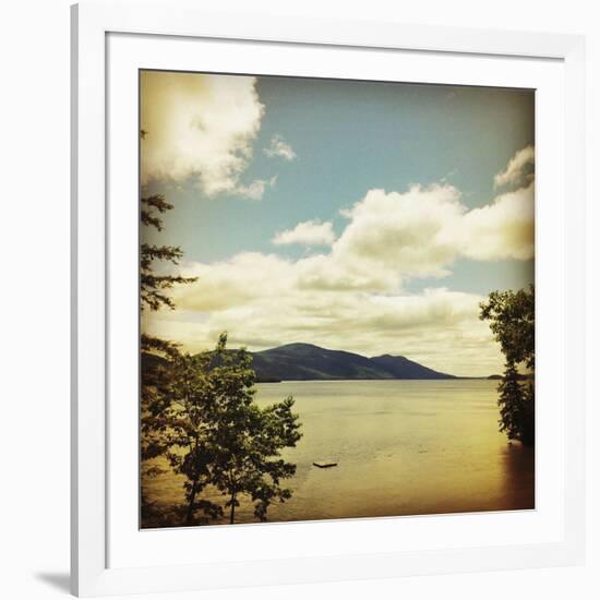 Lakescape Lake George-Gizara-Framed Art Print