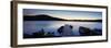 Lakescape Panorama I-James McLoughlin-Framed Photographic Print