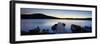 Lakescape Panorama I-James McLoughlin-Framed Photographic Print