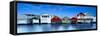 Lakescape Panorama VII-James McLoughlin-Framed Stretched Canvas
