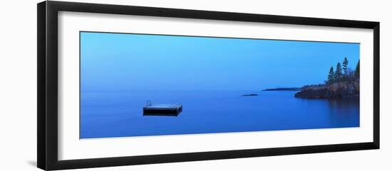 Lakescape Panorama X-James McLoughlin-Framed Photographic Print