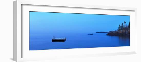 Lakescape Panorama X-James McLoughlin-Framed Photographic Print