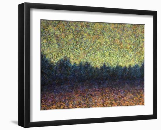 Lakeshoe Sunset-James W Johnson-Framed Giclee Print