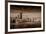 Lakeshore Chicago BW-Steve Gadomski-Framed Photographic Print