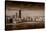 Lakeshore Chicago BW-Steve Gadomski-Stretched Canvas