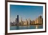 Lakeshore Chicago Skyline-Steve Gadomski-Framed Photographic Print