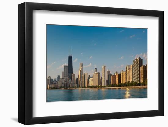 Lakeshore Chicago Skyline-Steve Gadomski-Framed Photographic Print