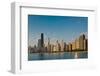 Lakeshore Chicago Skyline-Steve Gadomski-Framed Photographic Print