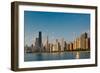 Lakeshore Chicago Skyline-Steve Gadomski-Framed Photographic Print