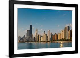 Lakeshore Chicago Skyline-Steve Gadomski-Framed Photographic Print