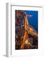 Lakeshore Drive Aloft-Steve Gadomski-Framed Photographic Print