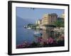 Lakeside Architecture, Bellagio, Lake Como, Lombardia, Italy-Christina Gascoigne-Framed Photographic Print