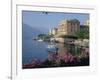 Lakeside Architecture, Bellagio, Lake Como, Lombardia, Italy-Christina Gascoigne-Framed Photographic Print