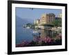 Lakeside Architecture, Bellagio, Lake Como, Lombardia, Italy-Christina Gascoigne-Framed Photographic Print