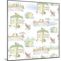 Lakeside Days Pattern VIA-Sue Schlabach-Mounted Art Print