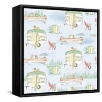 Lakeside Days Pattern VIB-Sue Schlabach-Framed Stretched Canvas