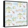 Lakeside Days Pattern VIB-Sue Schlabach-Framed Stretched Canvas