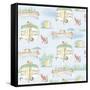 Lakeside Days Pattern VIB-Sue Schlabach-Framed Stretched Canvas