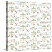 Lakeside Days Pattern VIIA-Sue Schlabach-Stretched Canvas