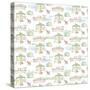 Lakeside Days Pattern VIIA-Sue Schlabach-Stretched Canvas