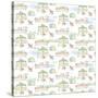 Lakeside Days Pattern VIIA-Sue Schlabach-Stretched Canvas