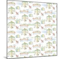 Lakeside Days Pattern VIIA-Sue Schlabach-Mounted Art Print