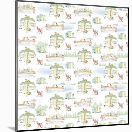 Lakeside Days Pattern VIIA-Sue Schlabach-Mounted Art Print