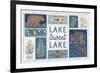 Lakeside Days VI-Laura Marshall-Framed Art Print