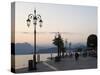 Lakeside Evening at Lazise, Lake Garda, Veneto, Italy, Europe-James Emmerson-Stretched Canvas